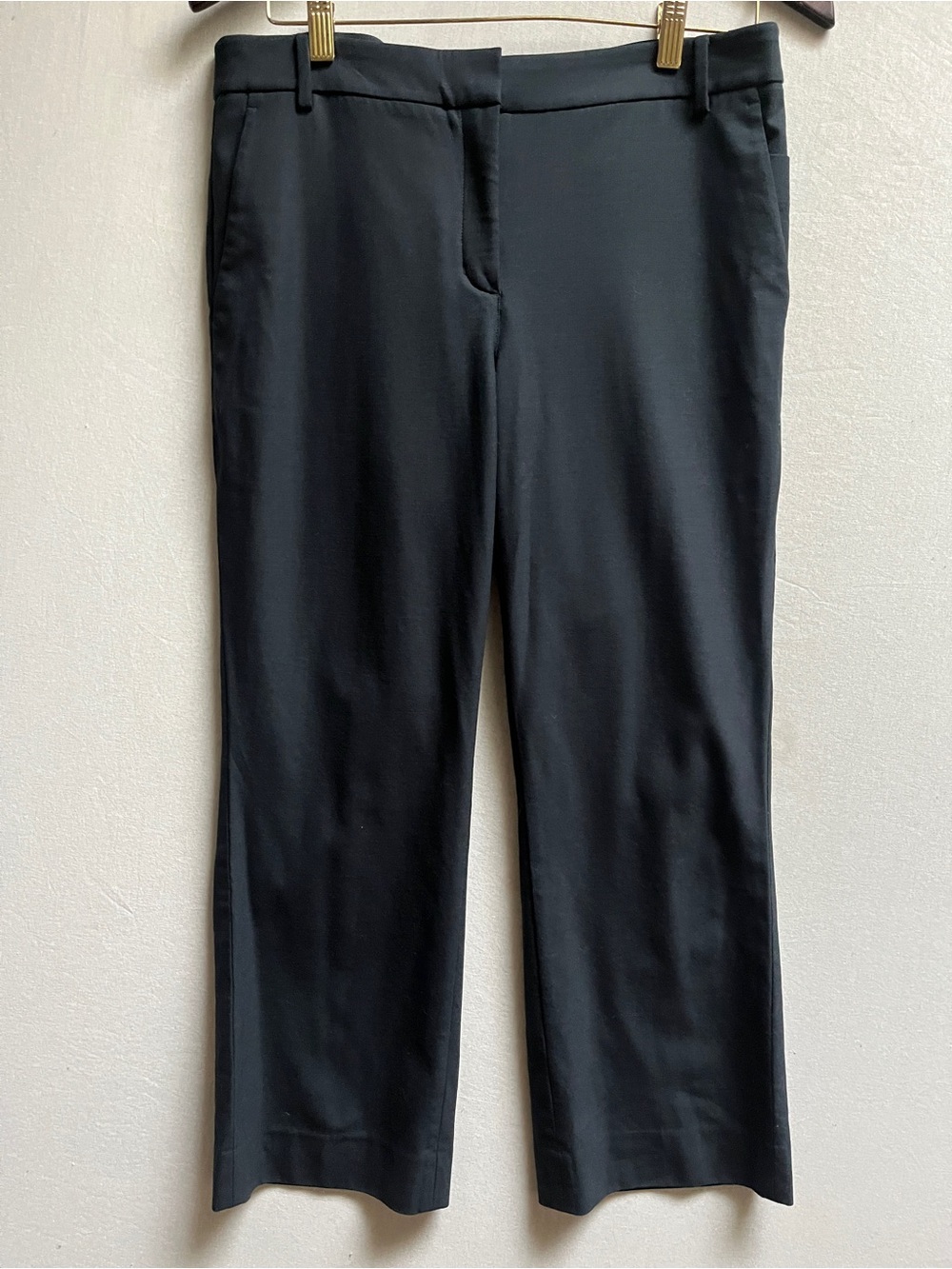 Kit and Ace Wool Cashmere Silk Blend Cropped Trousers Size 8